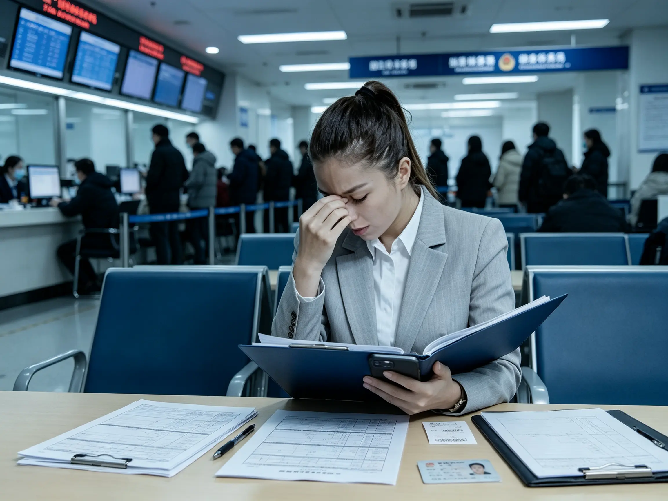 政务窗口来回跑，费时耗神